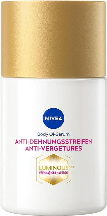 Actual product image NIVEA Luminous Body Öl-Serum Anti-Dehnungsstreifen (Body oil, 100 ml)