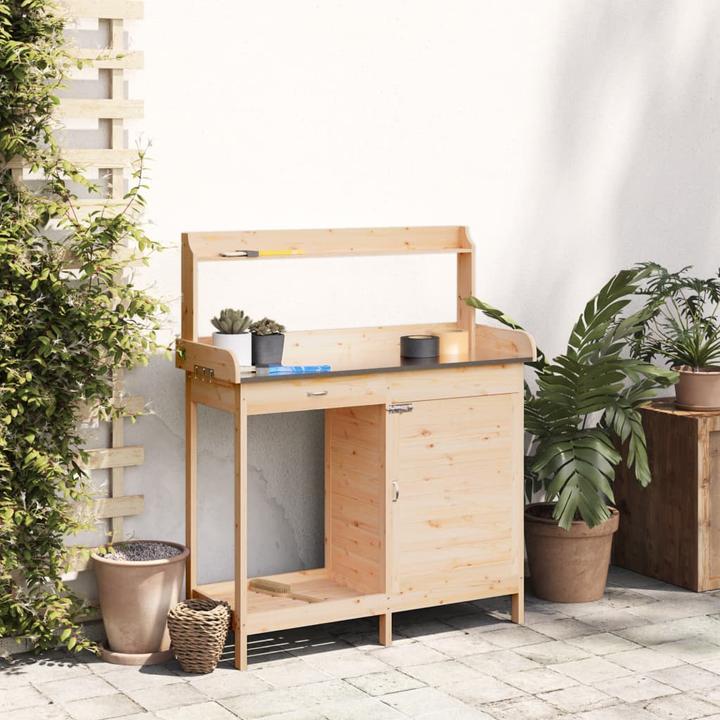 Produktbild VidaXL Pflanztisch mit Schrank
