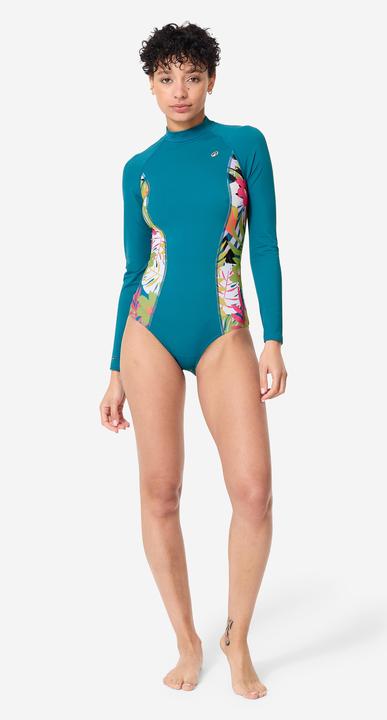 Produktbild Olaian Badeanzug langarm Surfen Damen Dani blau (40)