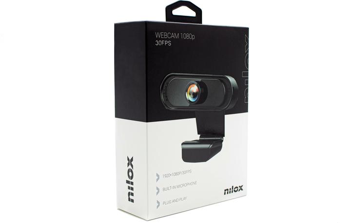 Image du produit Nilox WEBCAM 1080P 30F FOCUS FIXE NXWC01 (2.10 Mpx)