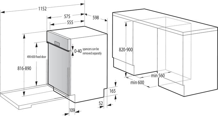 Actual product image Gorenje GI642D60X D ed 739659