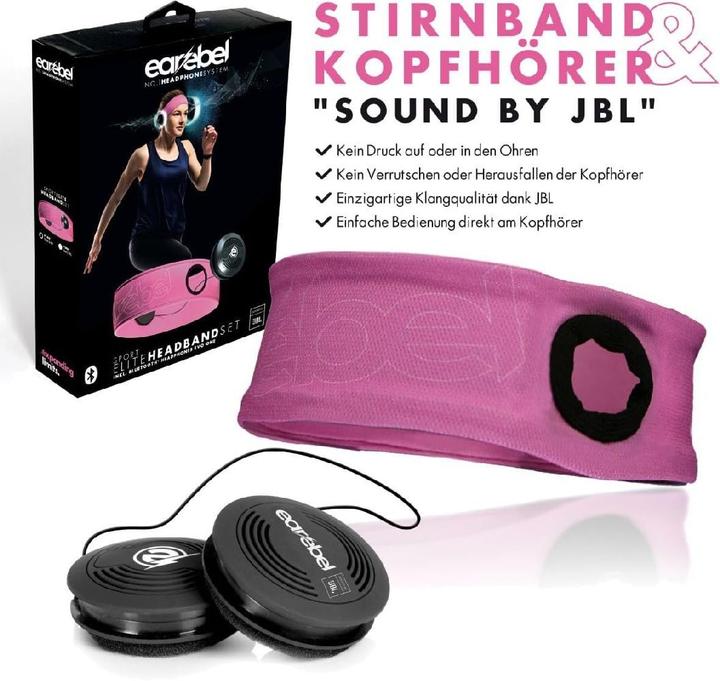 Image du produit Earebel - Elite - Hoofdband maat L/XL - on ear - koptelefoon - sport koptelefoon - hardlopen - fitness fiets