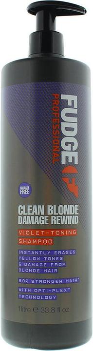 Produktbild Fudge Clean Blonde Damage Rewind (1000 ml, Flüssiges Shampoo)