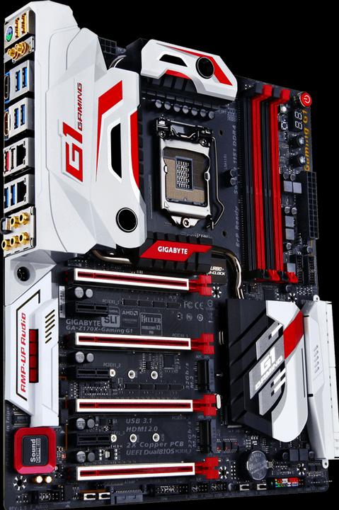 Produktbild Gigabyte Ga-Z170x-Gaming G1 (LGA 1151, Intel Z170, E-ATX)
