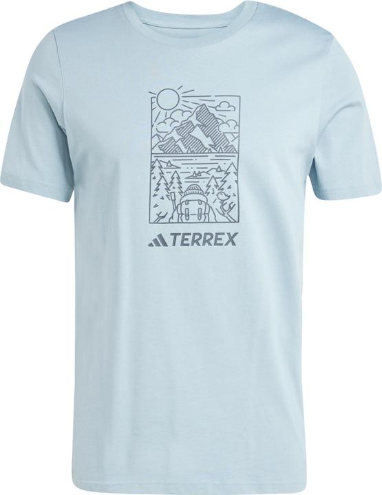 Actual product image adidas Wild Graphic T-Shirt (M)
