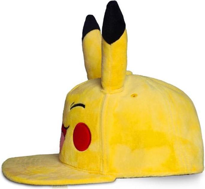 Actual product image Difuzed Pokemon Snapback Cap Happy Pikachu (One size)