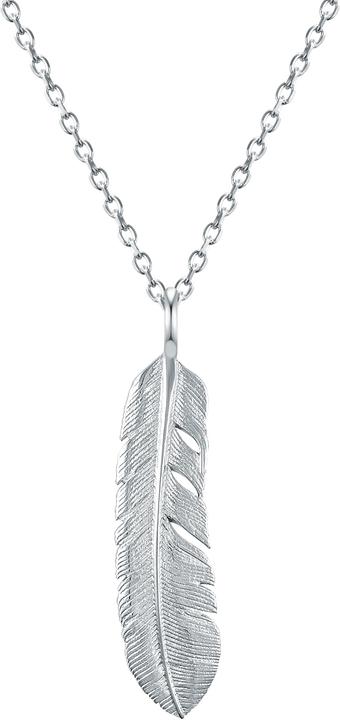 Produktbild Eastside Halskette Feder Edelstahl 45,0 cm Basiskette + 5,0 cm Verlängerung - 31878 (Edelstahl, 45 - 50 cm)