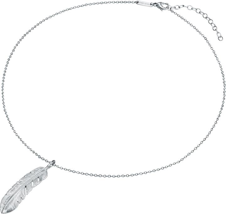 Produktbild Eastside Halskette Feder Edelstahl 45,0 cm Basiskette + 5,0 cm Verlängerung - 31878 (Edelstahl, 45 - 50 cm)