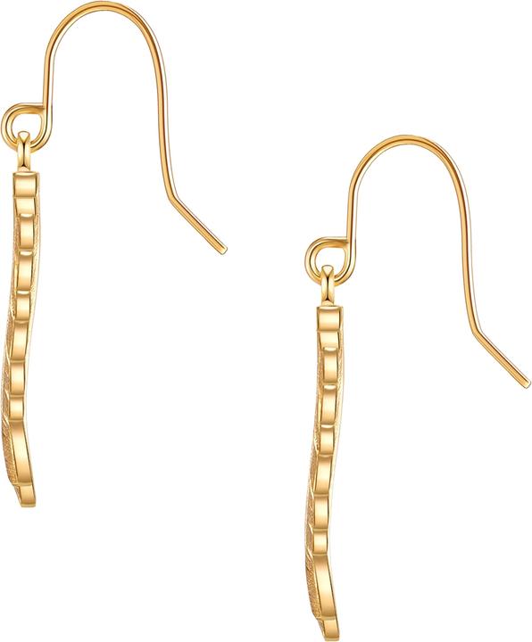 Actual product image Eastside Earring feather stainless steel - 31880 (Stainless steel)