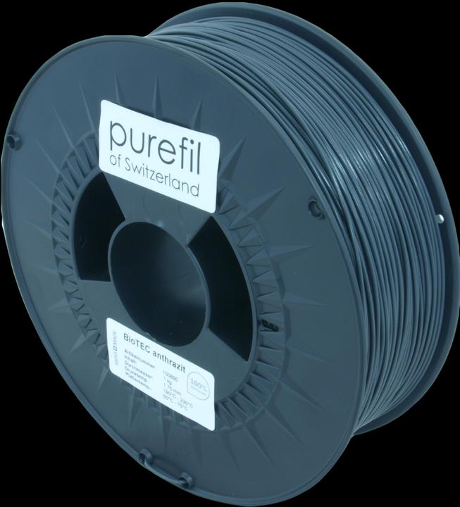 Image du produit Purefil Filament (bioTEC, 1.75 mm, 1000 g, Gris)