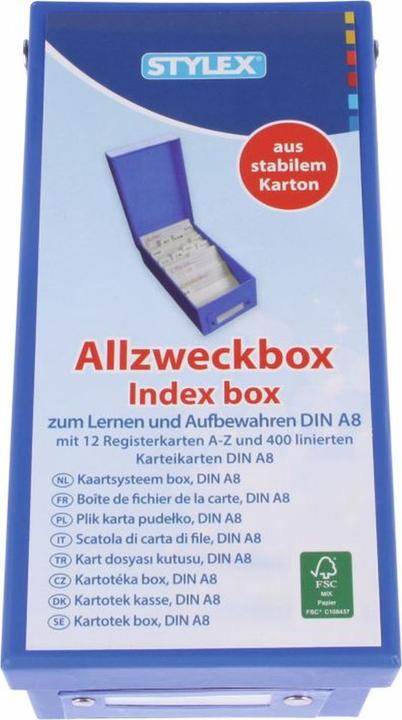 Produktbild Stylex Lernbox (A8)