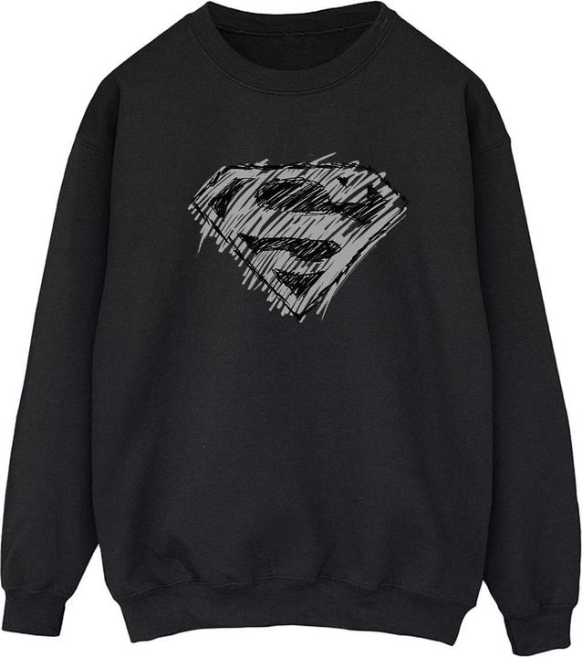 Superman Logo Sketch Sweatshirt (XXL)