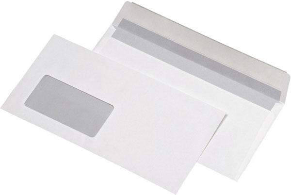 Produktbild Mailmedia Briefumschl„ge DIN lang, FSC, haftklebend (110 x 220 mm, 1000 x)