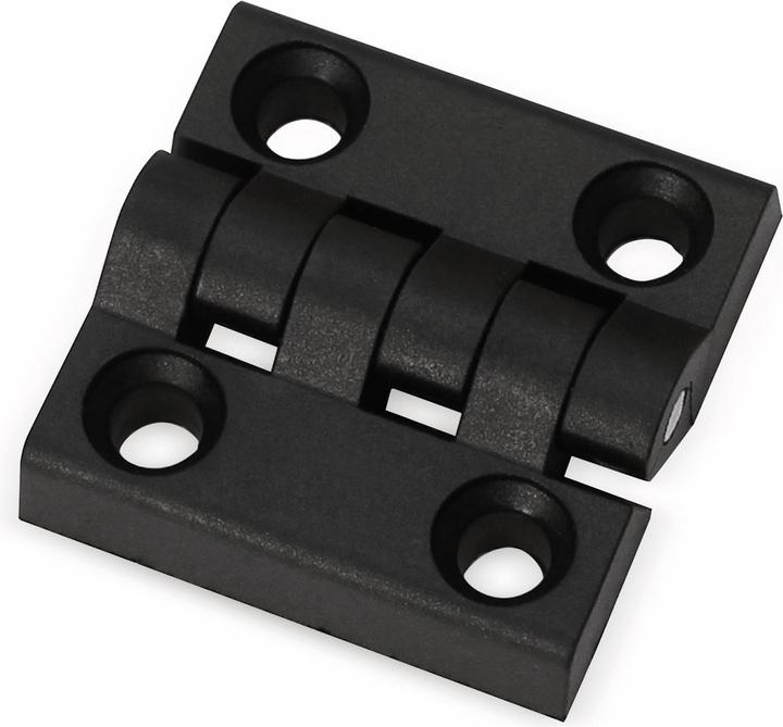 Produktbild Eneroid Kunststoffscharnier, 65x65 mm, schwarz