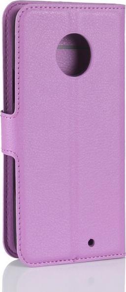 Immagine prodotto MU Classic Copertina classica in pelle con texture litchi (Motorola Moto X4)
