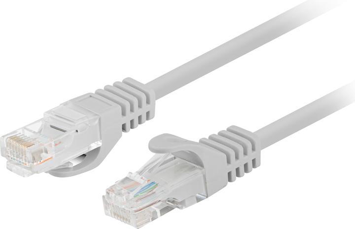 Produktbild Lanberg Patchcord Kat.6 Utp 7.5m Szary Fluke Passed (U/UTP, CAT6, 7.50 m)