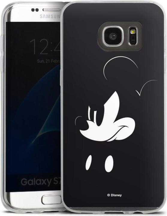 Produktbild DeinDesign Slim Case für Samsung Galaxy S7 Edge Silikon Hülle Ultra Dünn Handyhülle Disney Mickey Mouse (Samsung Galaxy S7 Edge)