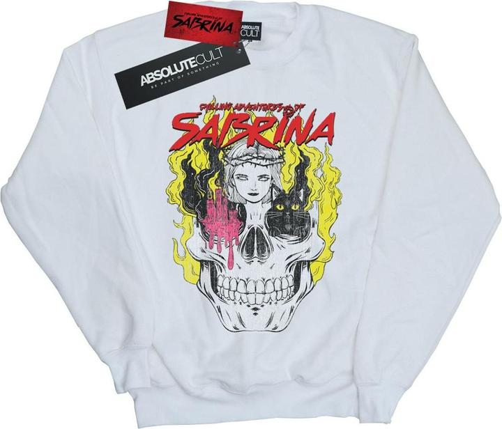 Immagine prodotto Chilling Adventures of Sabrina Icon Skull Felpa Uomo (4XL)