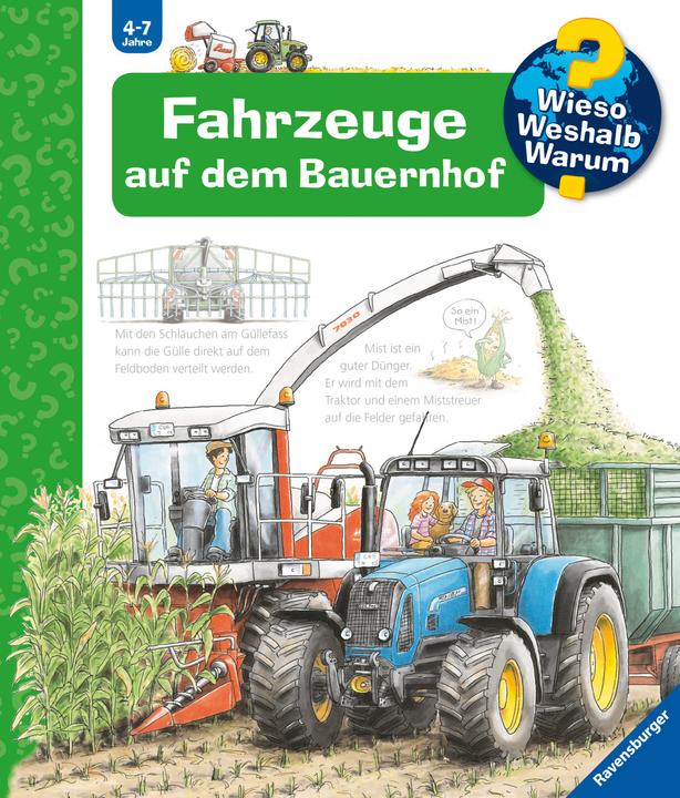 Produktbild Ravensburger Fahrzeuge auf dem Bauernhof (Deutsch, Andrea Erne, 2012)