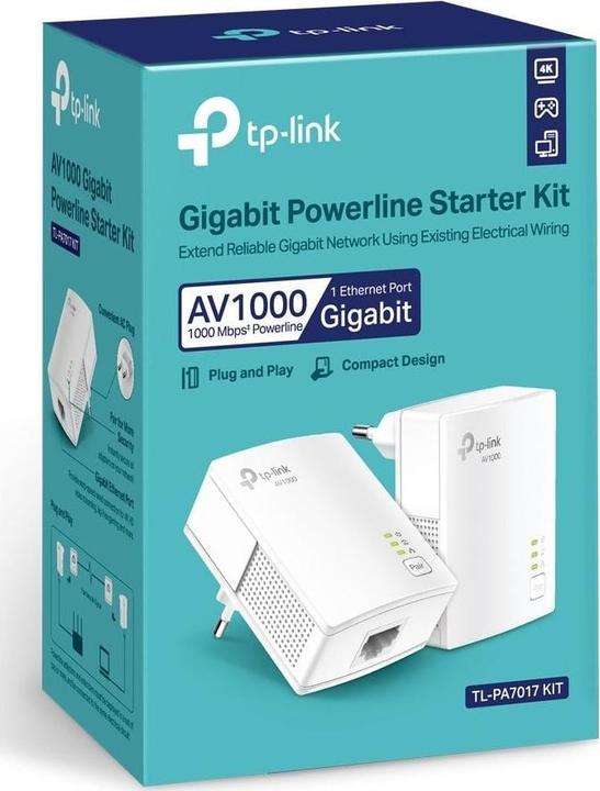 Actual product image TP-Link TL-PA7017P KIT (CH) (1000 Mbit/s)