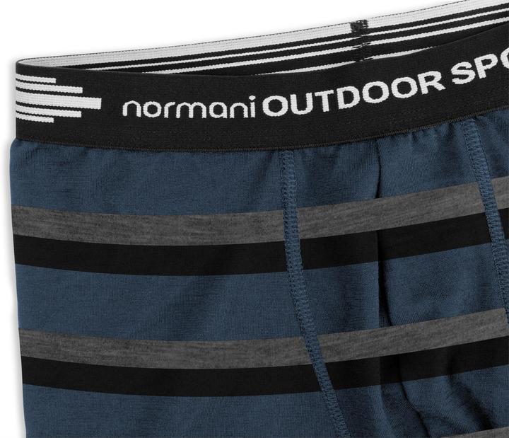 Produktbild Normani 2er Pack Herren Merino Boxershorts Unterhose - 7692 (3XL, 2er Pack)