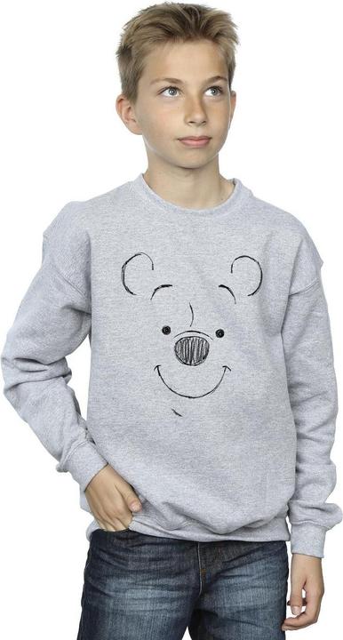 Disney Winnie The Pooh Winnie The Pooh Face Sweatshirt Jungen