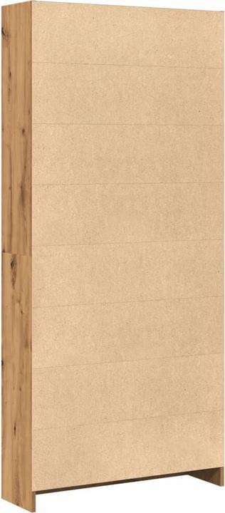 Image du produit VidaXL Bücherregal Regal Standregal Büroregal Aufbewahrungsregal Artisan-Eiche (80 x 24 x 176 cm)