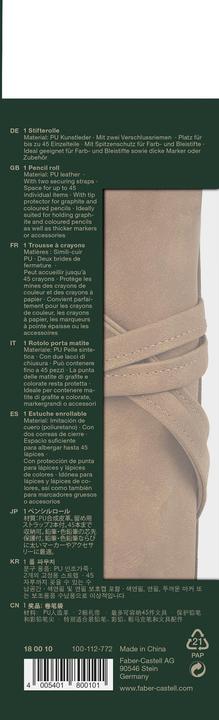 Immagine prodotto Faber-Castell Rotolo di penna arte e grafica (Marrone, 1 x)