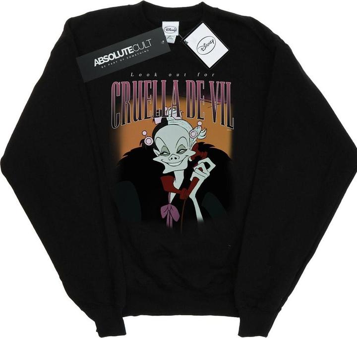 Disney Cruella De Vil Homage Sweatshirt Mädchen