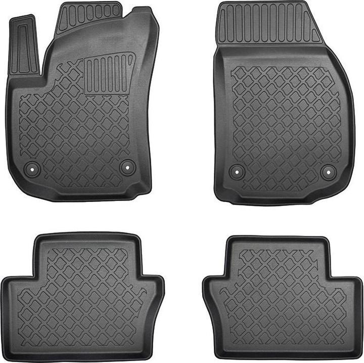 Actual product image Aristar All-weather floor mats for Opel Zafira B + Family from 2005 to 2014 (1 set of 4 floor mats)
