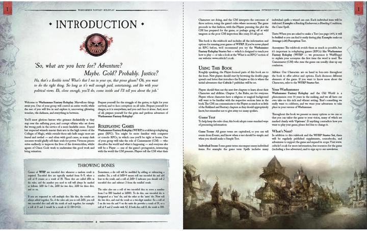 Produktbild Warhammer Fantasy Cubicle 7 Roleplay Rulebook Brettspiel Rollenspiele (Englisch)