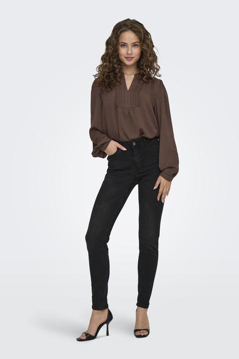 Actual product image JdY Jdyfina Mw Skinny Ankle Jns Blk Dnm Noos (L)