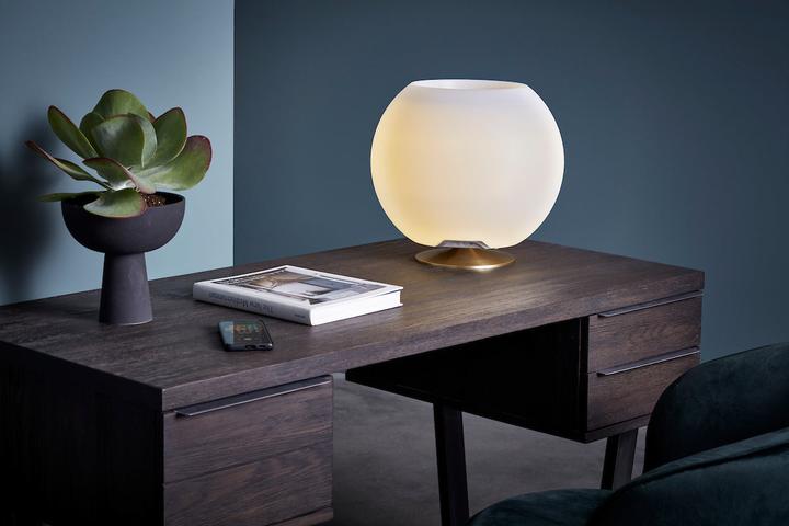 Image du produit Kooduu Lampe haut-parleur Porte-gobelet Sphere Laiton (10 h, Fonctionnement sur batterie, Fonctionnement sur piles)