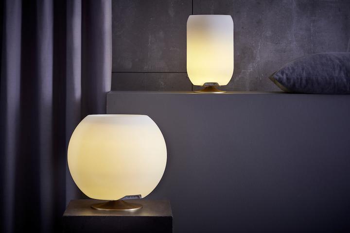 Image du produit Kooduu Lampe haut-parleur Porte-gobelet Sphere Laiton (10 h, Fonctionnement sur batterie, Fonctionnement sur piles)