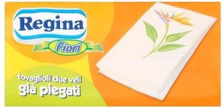 Produktbild Regina Servietten Blumen gefaltet - 8 Packungen 42 Servietten (336 Servietten (336 x)