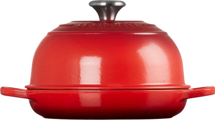 Produktbild Le Creuset Bräter für Brot 24cm kirschrot (24 cm, Bräter + Schmortopf, Gusseisen)