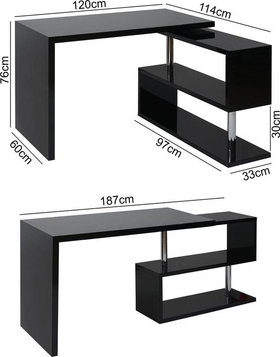 Image du produit JOHN316 Design Schreibtisch