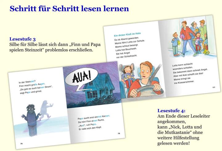 Produktbild Leseprofi Mein dickes Buch zum Lesenlernen: In 4 Stufen zum Leseerfolg (Deutsch, Dorothea Tust, Hanneliese Schulze, Alexandra Fischer-Hunold, Jutta Wilke, Sandra Reckers, Luise Holthausen, Catharina Westphal, 2018)