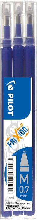 Pilot FriXion Refill Set à 3 (Ersatzmine, Blau, 0.70 mm)