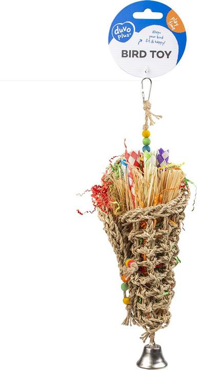 Produktbild Duvoplus + + Vogelspielzeug Bunte Mischung 22x14x5,5cm