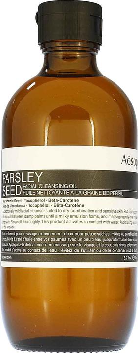 Actual product image Aesop Parsley Seed Facial Cleansing Oil (Oils, 200 ml)