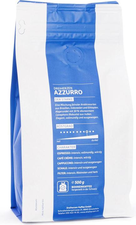 Immagine prodotto Dreiherzen Chicchi di caffè (1000 g, Tostatura media)
