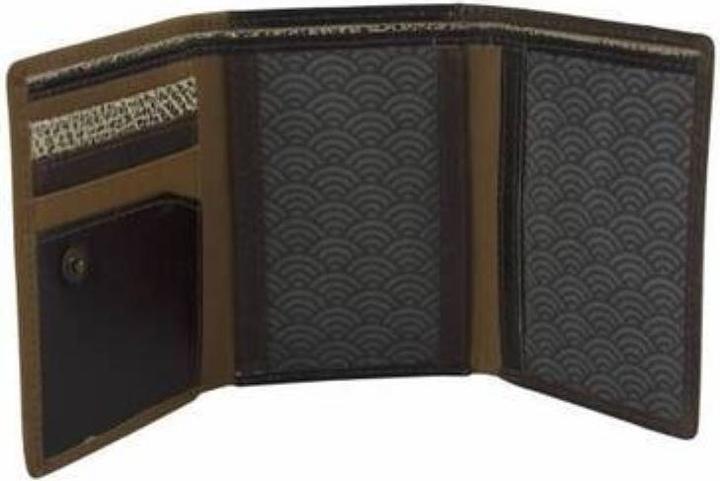 Actual product image Sunsa Wallet RFID Leather Recycled Small No.2