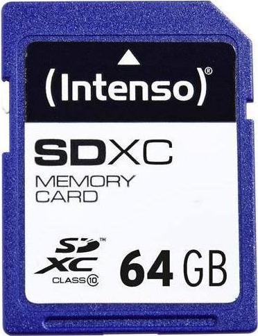 Actual product image Intenso SD Class 10 (64 GB, SDXC, U1)