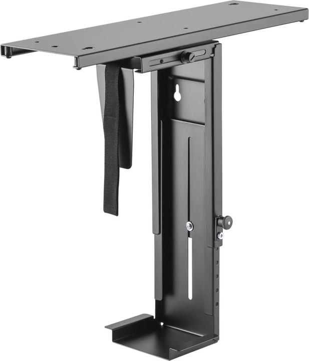 Produktbild Toboli Untertisch PC-Halterung Gleitschiene 360° Schwenkbar Desktop Computer