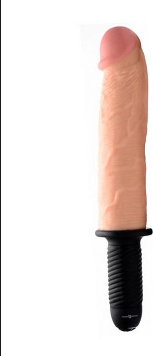 Actual product image Master Series Onslaught 13 Fashion XXL Vibrating Giant Dildo Thruster