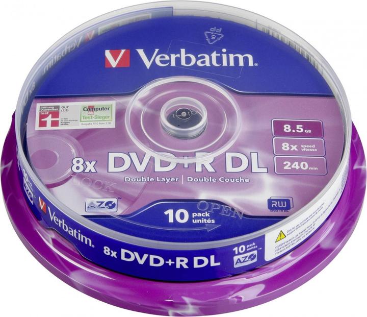 Actual product image Verbatim Spindle (10 x)