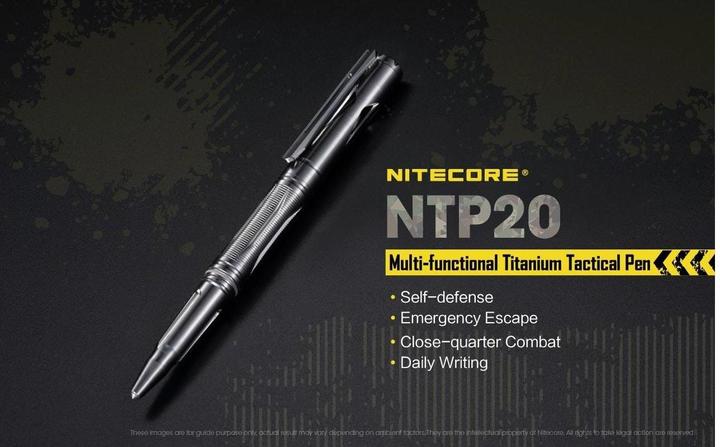 Produktbild Nitecore Titan Pen NTP20 (Silver, 1 x)