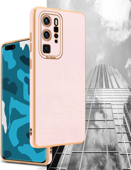 Productafbeelding Cadorabo TPU hoesje met camerabeveiliging voor Huawei P40 PRO / P40 PRO+ (Huawei P40 Pro+)