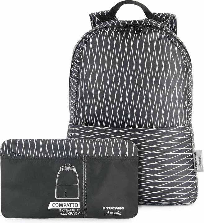 Tucano Compatto Pop Mendini Backpack Schwarz/Weiss (25 l)